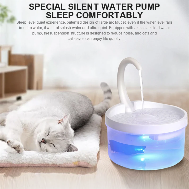 USB-диспенсер для воды для кошек, автоматическая миска светодиодный светодиодным освещением, питьевые фильтры для домашних животных, емкост...
USB-диспенсер для воды для кошек, автоматическая миска светодиодный светодиодным освещением, питьевые фильтры для домашних животных, емкост...