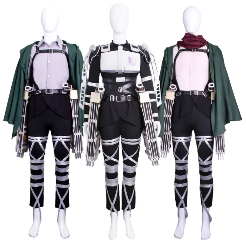 Rivaille Cosplay The Final Season Anime Attack on Titan Cosplay Mikasa Ackerman Costume Halloween Shingeki no Kyojin Uniform
Rivaille Cosplay The Final Season Anime Attack on Titan Cosplay Mikasa Ackerman Costume Halloween Shingeki no Kyojin Uniform