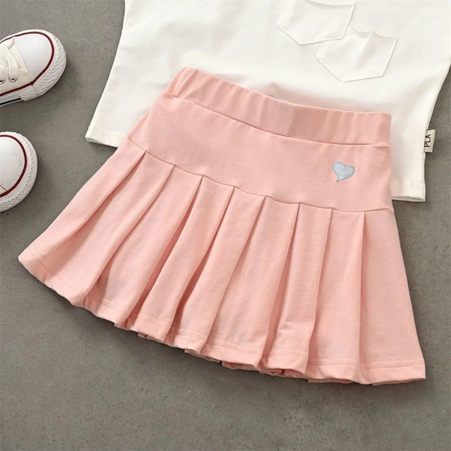 Kids Girl Skirt Shorts High Waist A-line Stitching Student Solid Pleated Skirts children Cute Sweet Girls Dance Mini Skirt
Kids Girl Skirt Shorts High Waist A-line Stitching Student Solid Pleated Skirts children Cute Sweet Girls Dance Mini Skirt