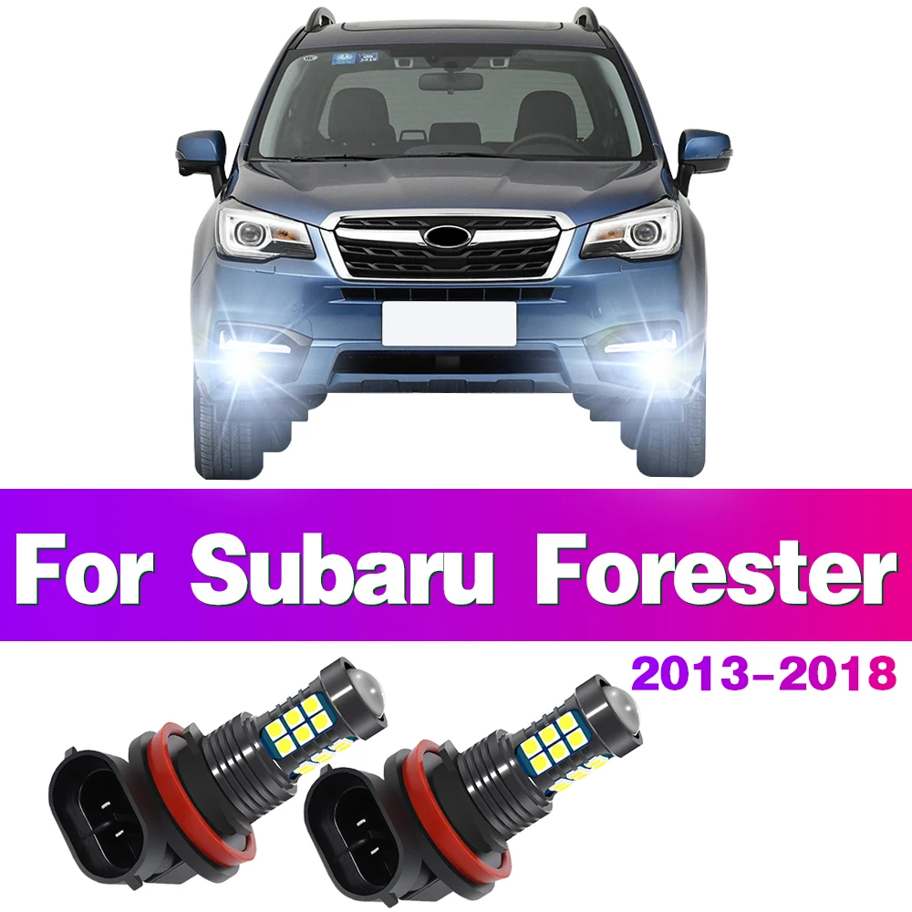 Светодиодные автомобильные передние противотуманные фары, лампы для Subaru Forester 2013 2014 2015 2016 2017 2018, автоаксессуары
Светодиодные автомобильные передние противотуманные фары, лампы для Subaru Forester 2013 2014 2015 2016 2017 2018, автоаксессуары