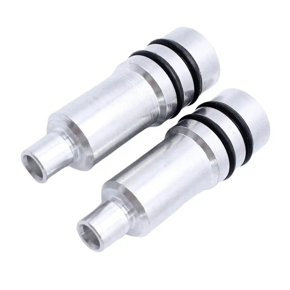 1 Pair Fuel Injector Sleeves With Seals Aluminum Alloy Protective Cover 0817384 98109671 98109672 817384
1 Pair Fuel Injector Sleeves With Seals Aluminum Alloy Protective Cover 0817384 98109671 98109672 817384