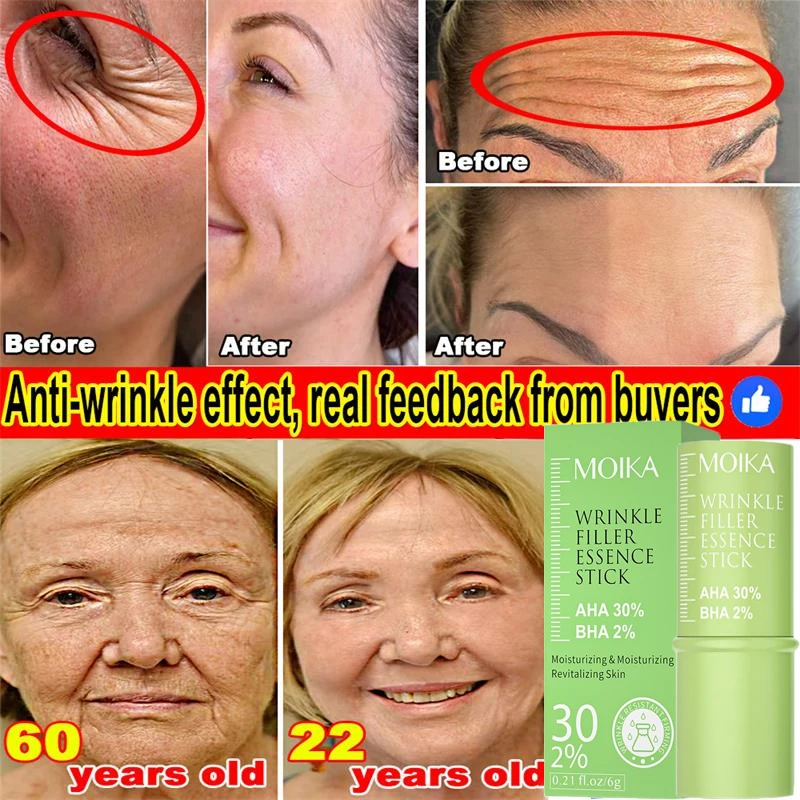 Collagen Multi Balm Stick Anti-Wrinkle Fade Fine Lines Improve Brighten Dull Skin Anti-Aging Moisturizing Bright Cream Korean Co
Collagen Multi Balm Stick Anti-Wrinkle Fade Fine Lines Improve Brighten Dull Skin Anti-Aging Moisturizing Bright Cream Korean Co