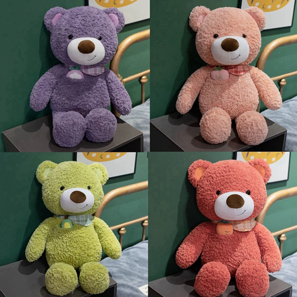 40cm New Fruit Kawaii Bear Plush Toy Avocado Strawberry Mangosteen Carrot Scarf Throw Pillow Teddy Bear Child Birthday Gift
40cm New Fruit Kawaii Bear Plush Toy Avocado Strawberry Mangosteen Carrot Scarf Throw Pillow Teddy Bear Child Birthday Gift