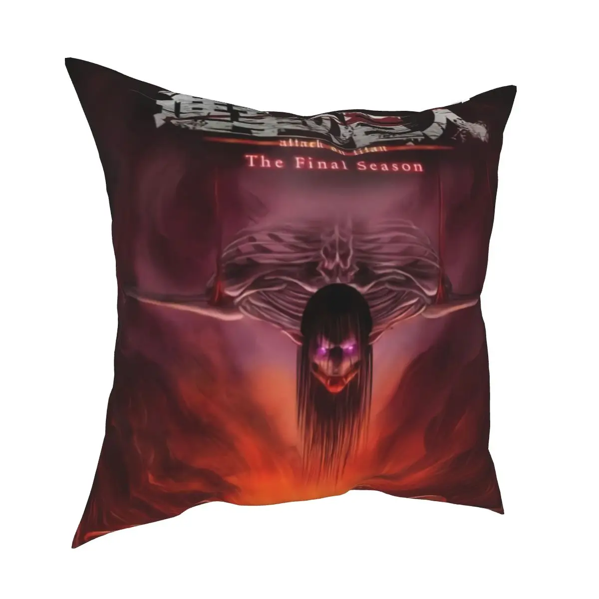 Pillowcase Soft Cushion Cover Decoration Attack on Titan Anime Manga Pillow Case Cover for Seat Double-sided Printed
Pillowcase Soft Cushion Cover Decoration Attack on Titan Anime Manga Pillow Case Cover for Seat Double-sided Printed