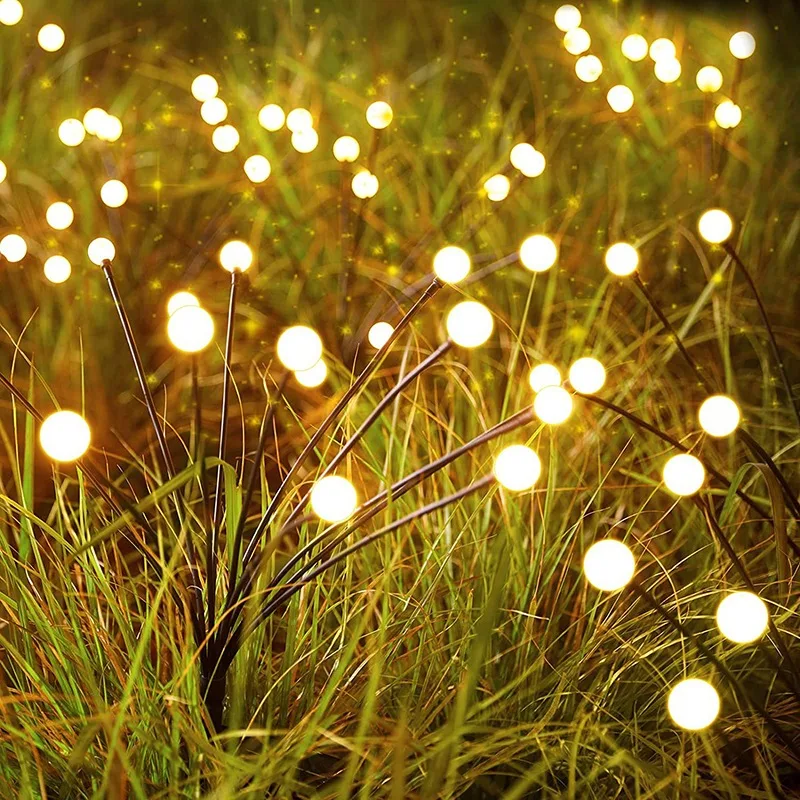 6/8/10 LED Solar Firefly Lights Garden Landscape Lights Outdoor Waterproof Swaying Light For Courtyard Patio Pathway Decoration
6/8/10 LED Solar Firefly Lights Garden Landscape Lights Outdoor Waterproof Swaying Light For Courtyard Patio Pathway Decoration
