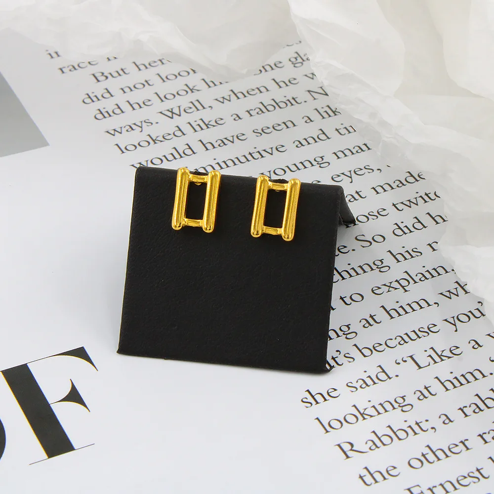 Cute Earrings Pendientes Mujer 2022 New Arrivals Stainless Steel Gold Color Geometry Stud Earrings Fashion Jewery Brinco Party
Cute Earrings Pendientes Mujer 2022 New Arrivals Stainless Steel Gold Color Geometry Stud Earrings Fashion Jewery Brinco Party