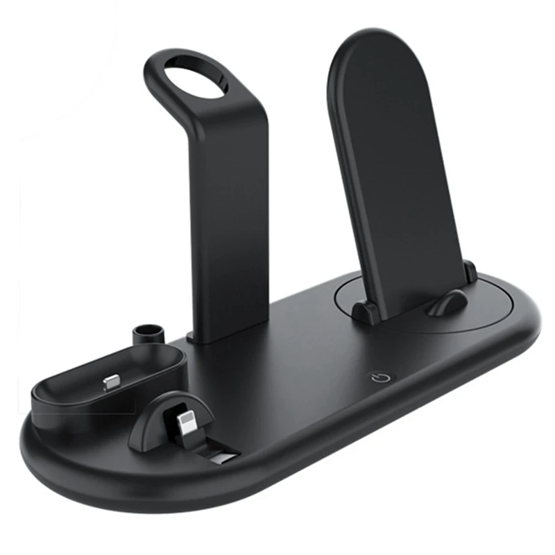Mobile Phone All-In-One Wireless Charger, Suitable for iPhone/Watch/Headphone 7-In-One Charging Stand
Mobile Phone All-In-One Wireless Charger, Suitable for iPhone/Watch/Headphone 7-In-One Charging Stand