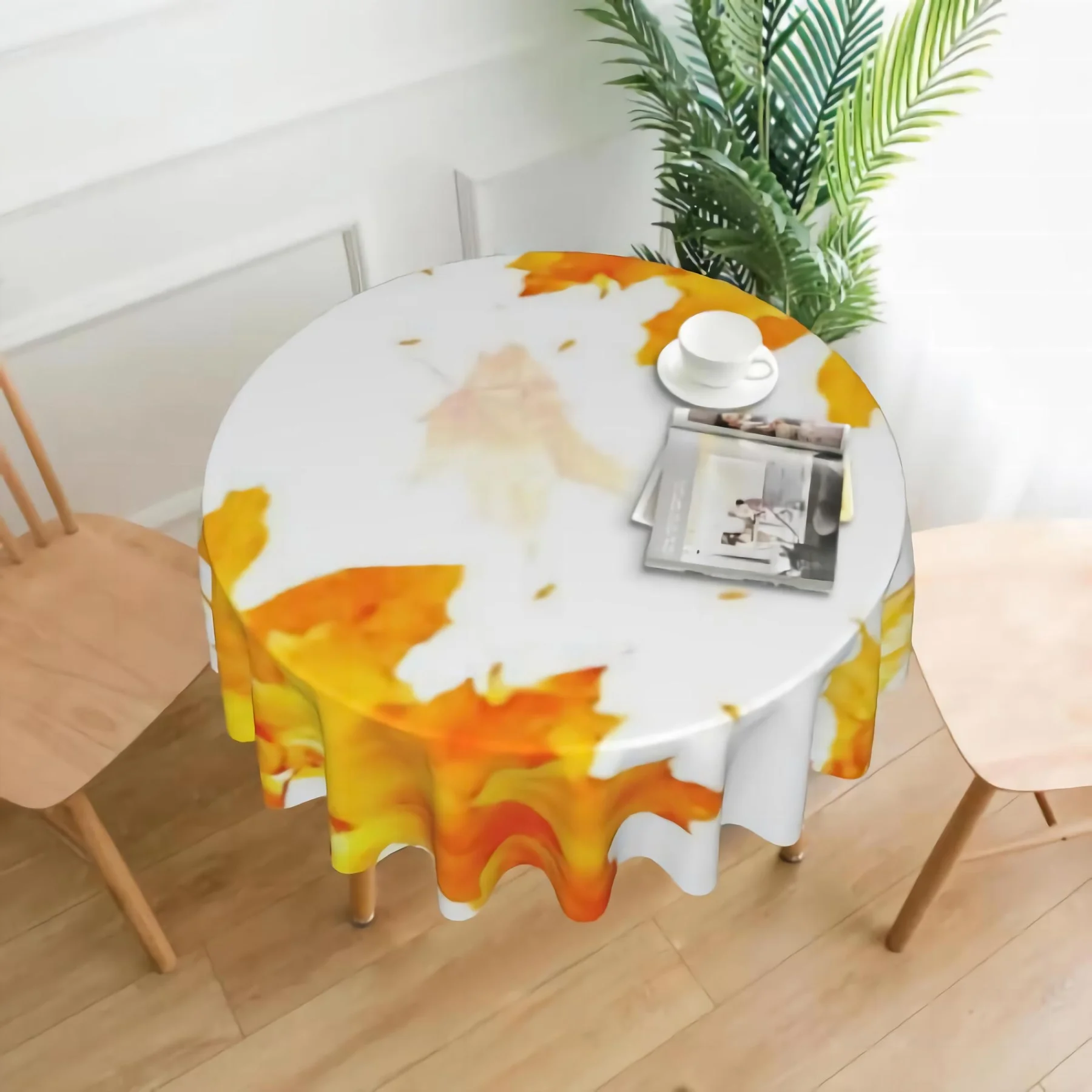 Falling Maple Leaves Round 60 Inch Table Cloths Round Table Cover Polyester Tablecloth Washable Table Cover for Round Table
Falling Maple Leaves Round 60 Inch Table Cloths Round Table Cover Polyester Tablecloth Washable Table Cover for Round Table