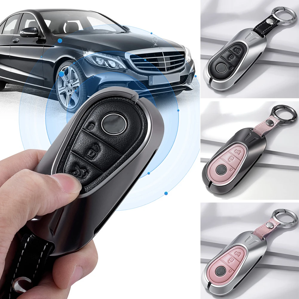 Key Case Cover Shell For Mercedes C S Class W223 S350 2021 Alloy Leath GunBlack GunPink Silver Black Silver Pink Zinc Alloy Car
Key Case Cover Shell For Mercedes C S Class W223 S350 2021 Alloy Leath GunBlack GunPink Silver Black Silver Pink Zinc Alloy Car