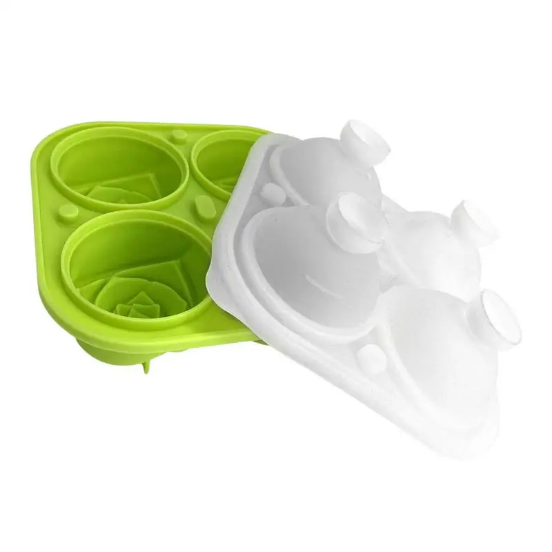 Rose Shape Ice Cube Mold Easy-Release 4 Large Grid Ice Tray With Lid Spill-Resistant Cover Space Saving Ice Cube Molds With Lid
Rose Shape Ice Cube Mold Easy-Release 4 Large Grid Ice Tray With Lid Spill-Resistant Cover Space Saving Ice Cube Molds With Lid