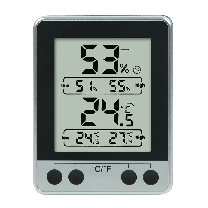 Цифровой термометр, высокоточный электронный термометр, комнатная метеостанция
Цифровой термометр, высокоточный электронный термометр, комнатная метеостанция