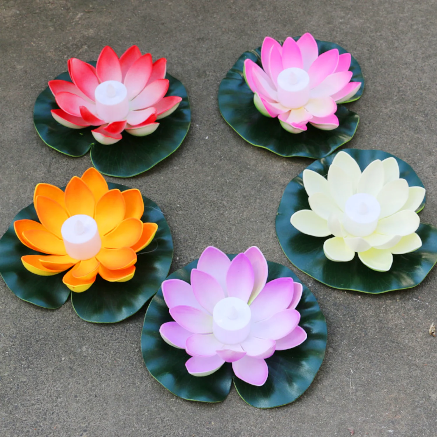 18cm Artifical Floating Lotus Night Light LED Energy Saving Lotus Lamp Waterproof Garden Pool Pond Fountain Decoration
18cm Artifical Floating Lotus Night Light LED Energy Saving Lotus Lamp Waterproof Garden Pool Pond Fountain Decoration