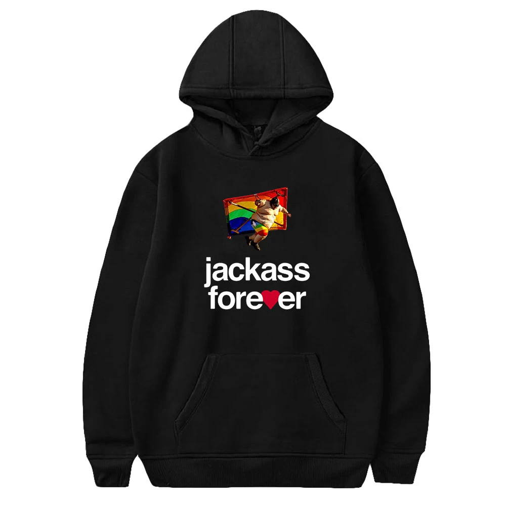 Толстовка с капюшоном WAWNI Jackass Forever 2022 пуловер для ТВ-шоу косплей спортивный