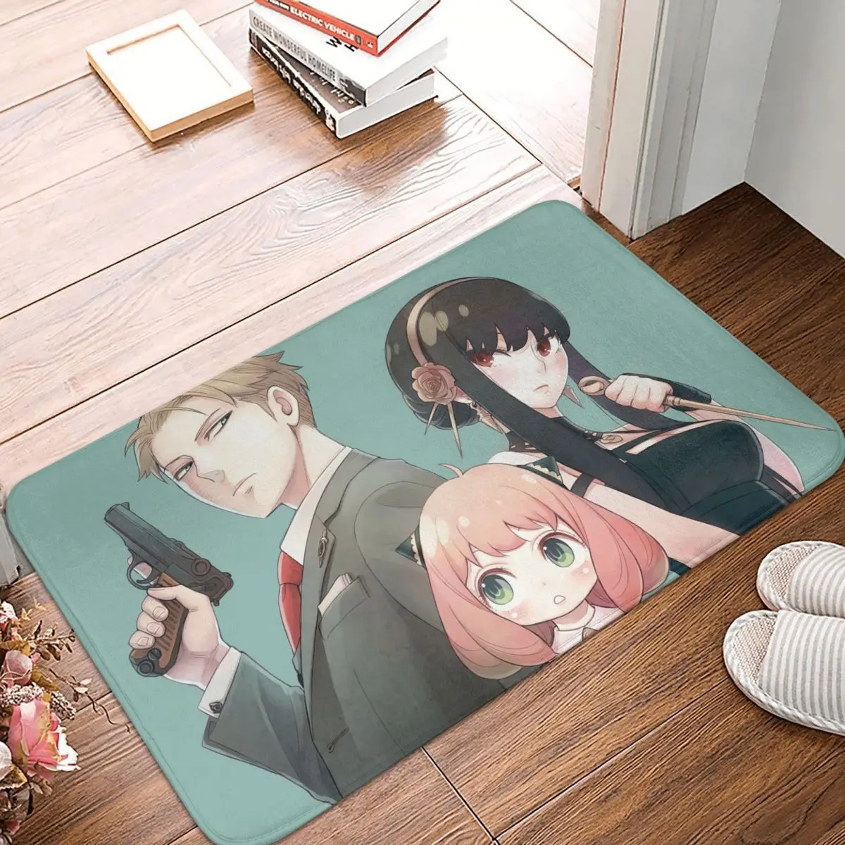 Spy X Family Anime Non-slip Doormat Living Room Mat Forger Cool Floor Carpet Entrance Door Rug Bedroom Decorative
Spy X Family Anime Non-slip Doormat Living Room Mat Forger Cool Floor Carpet Entrance Door Rug Bedroom Decorative