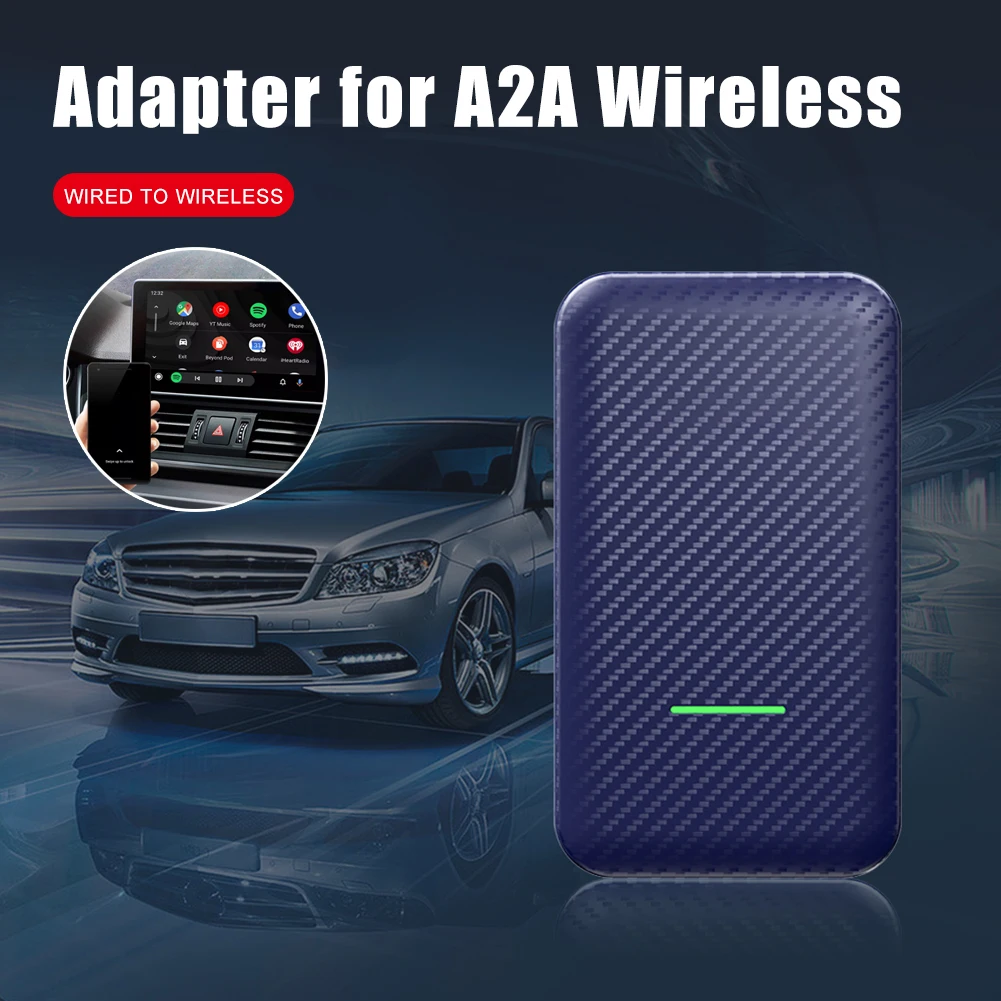 CPC200-A2A Carlinkit Wired to Wireless Adapter for Android Auto Plug and Play Wireless Dongle for Android Auto Multimedia Player
CPC200-A2A Carlinkit Wired to Wireless Adapter for Android Auto Plug and Play Wireless Dongle for Android Auto Multimedia Player