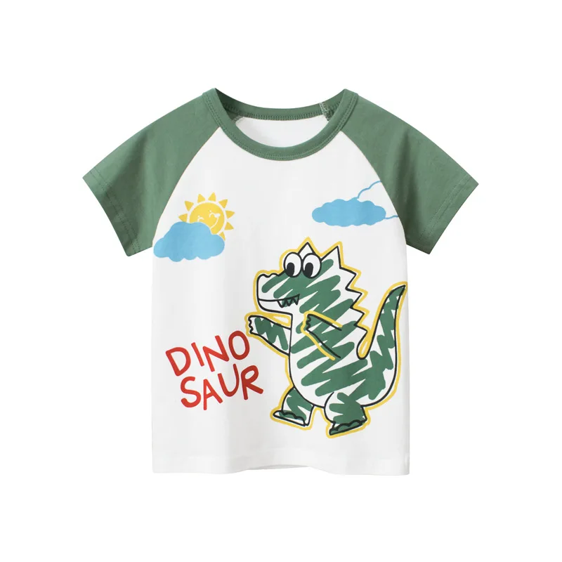 2023 Korean Version Children's Clothing Cartoon Printed Children's Short Sleeved T-shirt Baby Clothing Base Shirt
2023 Korean Version Children's Clothing Cartoon Printed Children's Short Sleeved T-shirt Baby Clothing Base Shirt