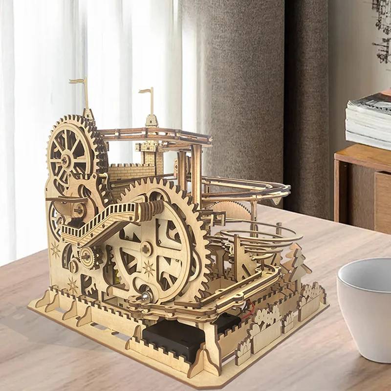 DIY Puzzles 3D Montessori Learning Educational Stress Relief Electric and Manual Track Marble Run Game Wooden Blocks Toys Models
DIY Puzzles 3D Montessori Learning Educational Stress Relief Electric and Manual Track Marble Run Game Wooden Blocks Toys Models