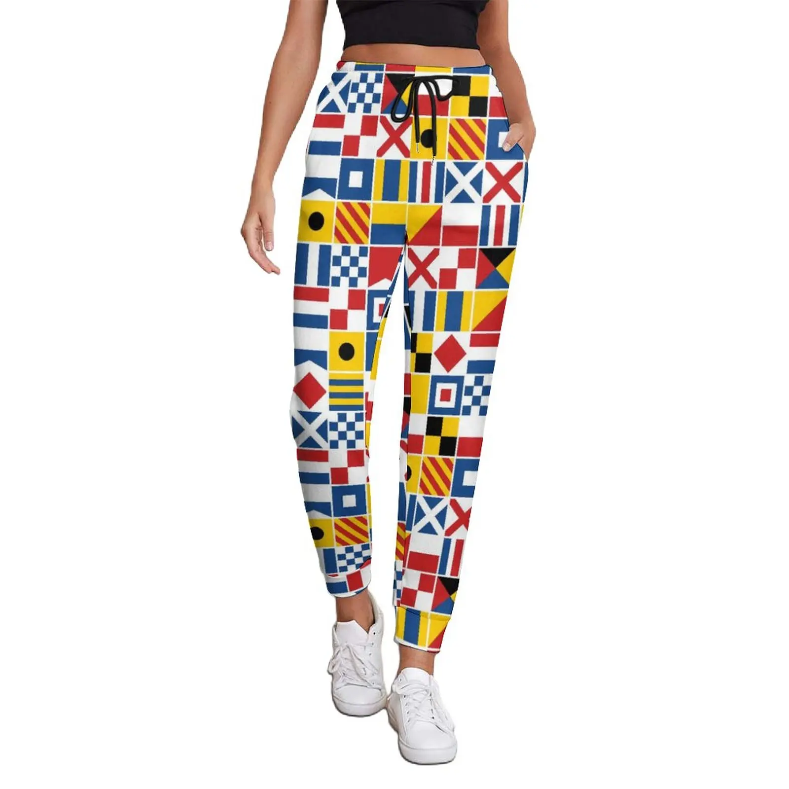 Funny Letter Print Pants Ladies Nautical Signal Flags Streetwear Sweatpants Autumn Elegant Pattern Oversized Trousers Gift Idea
Funny Letter Print Pants Ladies Nautical Signal Flags Streetwear Sweatpants Autumn Elegant Pattern Oversized Trousers Gift Idea