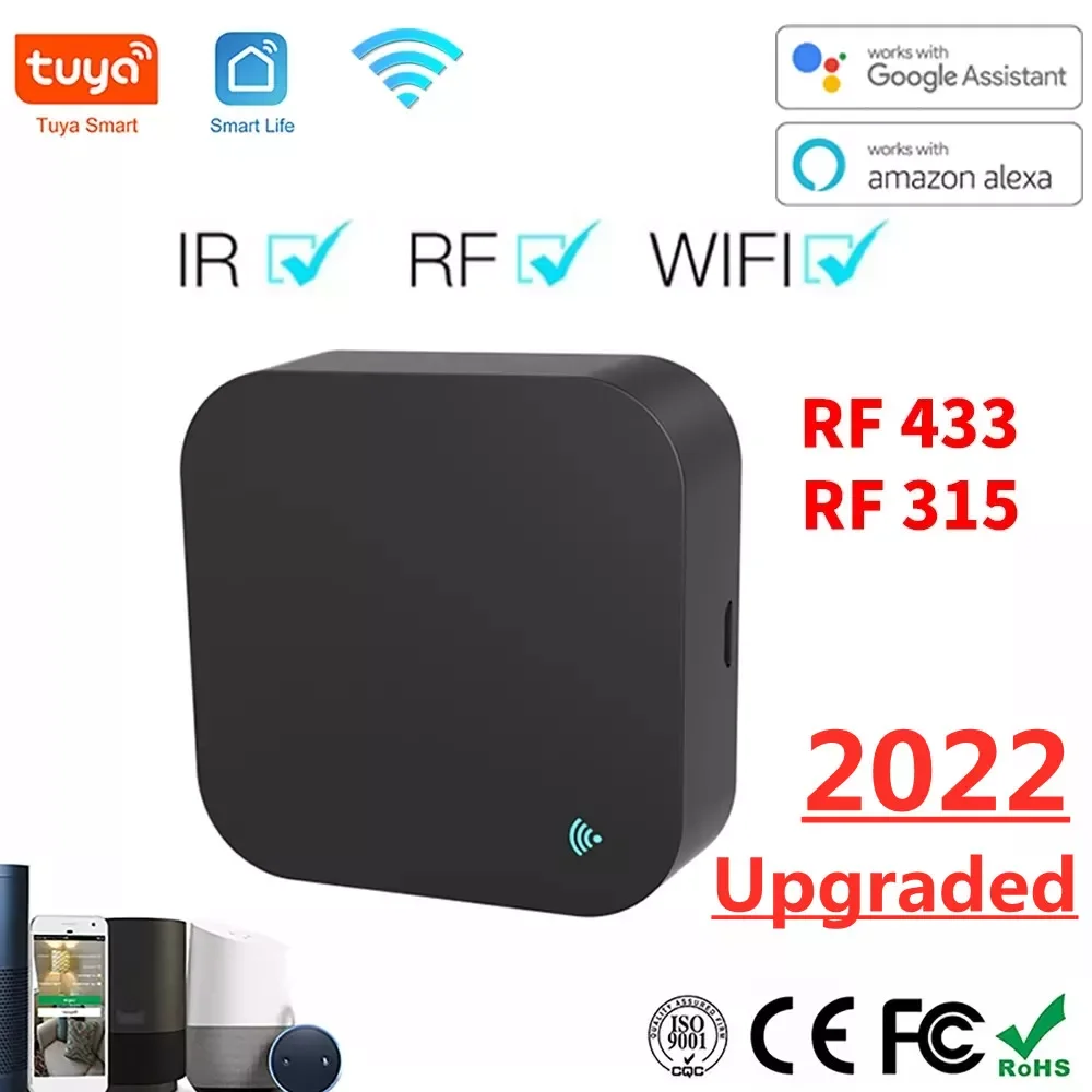 Smart RF IR Remote Control WiFi Smart Home for Air Conditioner ALL TV TV Support Alexa, Home,Yandex Alice
Smart RF IR Remote Control WiFi Smart Home for Air Conditioner ALL TV TV Support Alexa, Home,Yandex Alice