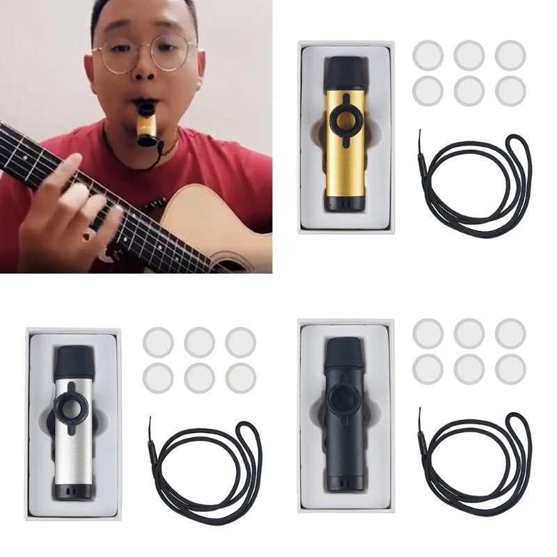 Creative Kazoo Musical Instrument Tools with 6 Flute Diaphragms Hanging String Special Gift for Music Lovers 24BD
Creative Kazoo Musical Instrument Tools with 6 Flute Diaphragms Hanging String Special Gift for Music Lovers 24BD