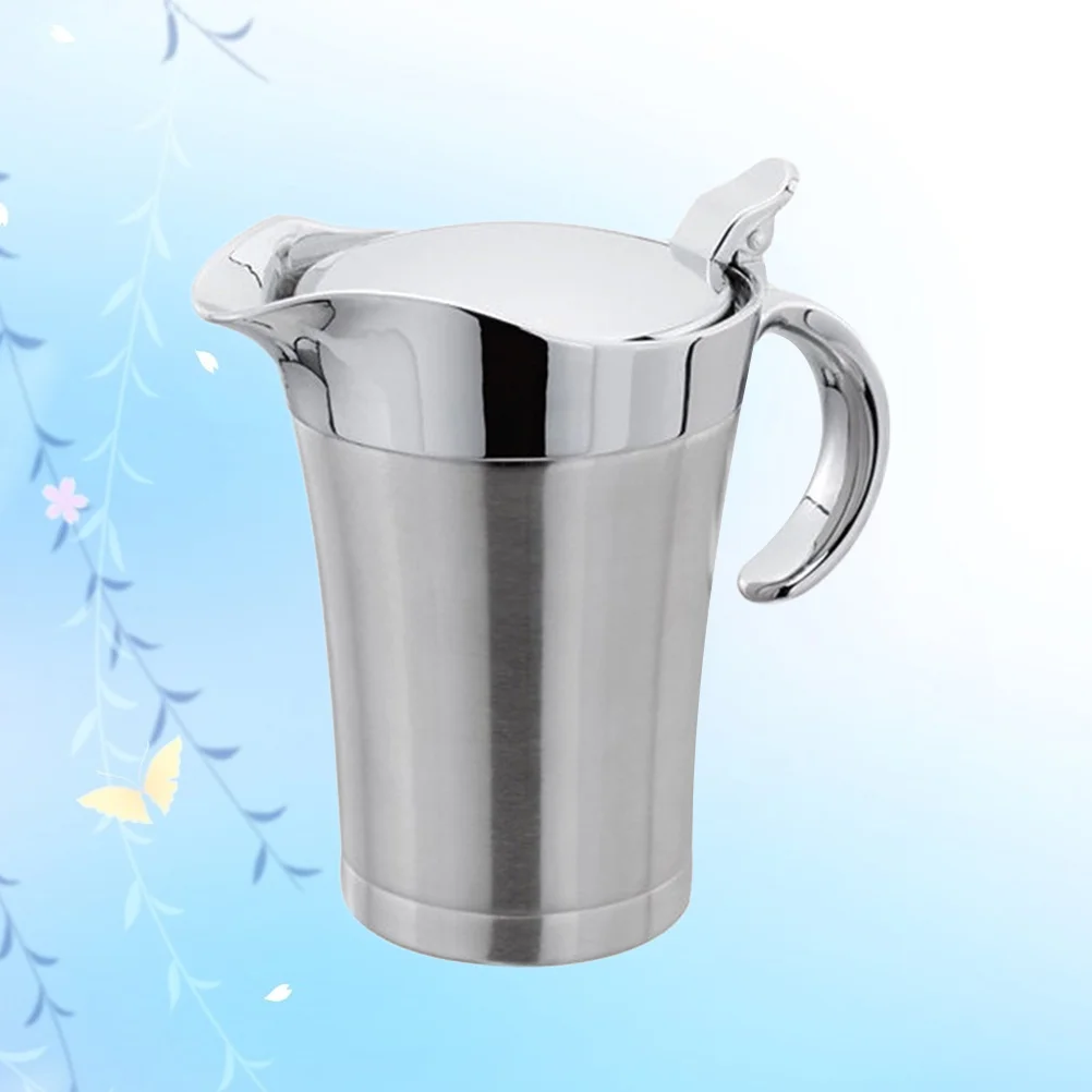 Oil Bottle Dispenser Container Vinegar Olive Stainless Steel Sauce Pot Bottles Cruet Kitchen Pourer Gravy Cooking Condiment
Oil Bottle Dispenser Container Vinegar Olive Stainless Steel Sauce Pot Bottles Cruet Kitchen Pourer Gravy Cooking Condiment