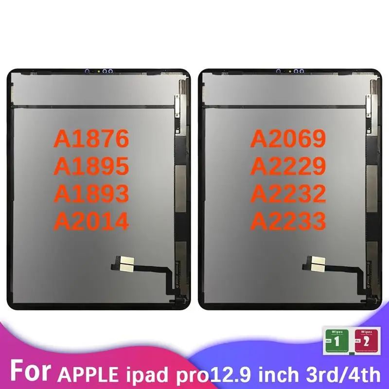 Оригинальный сенсорный ЖК-дисплей 12,9 дюйма для iPad Pro 12,9 3-го и 4-го поколения, A1876, A1895, a53, A2014, A2229, сменный экран в сборе
Оригинальный сенсорный ЖК-дисплей 12,9 дюйма для iPad Pro 12,9 3-го и 4-го поколения, A1876, A1895, a53, A2014, A2229, сменный экран в сборе