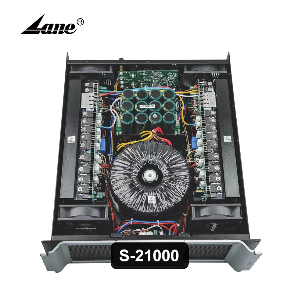 

Lane S-21000 Новое поступление, Класс H 3U 2-канальный усилитель мощности 3200 Вт, сделано в Китае