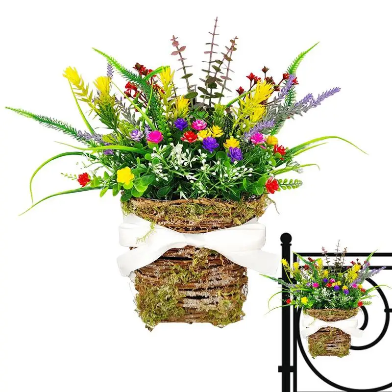 Door Hanger Basket Wreath Artificial Buttercup Front Door Basket Wreath Simulation Flower Wreath For Indoor Outdoor Holiday Part
Door Hanger Basket Wreath Artificial Buttercup Front Door Basket Wreath Simulation Flower Wreath For Indoor Outdoor Holiday Part