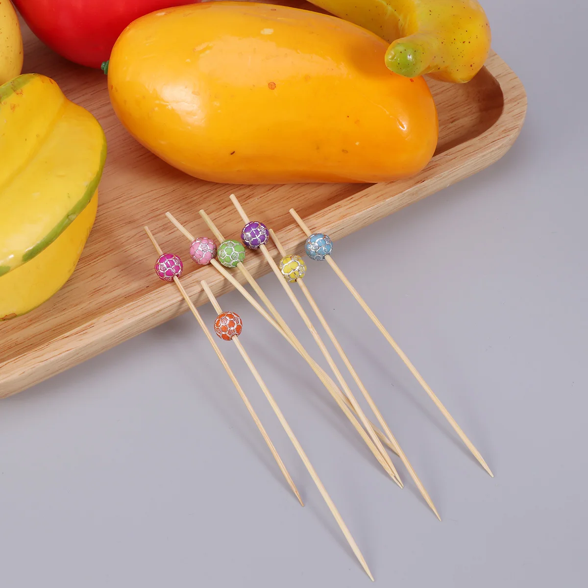 Toothpicks for Appetizers, Cocktail Picks, Cocktail Picks, Wooden Fruit Picks with Football forParty Supplies 100 Pieces
Toothpicks for Appetizers, Cocktail Picks, Cocktail Picks, Wooden Fruit Picks with Football forParty Supplies 100 Pieces