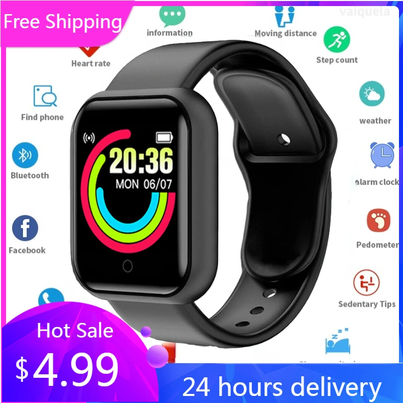 Smart Sport Watch Women Men Fitness Bracelet Tracker Steps Calorie Health Monitor Bluetooth Wristwatch relógio digital masculino
Smart Sport Watch Women Men Fitness Bracelet Tracker Steps Calorie Health Monitor Bluetooth Wristwatch relógio digital masculino