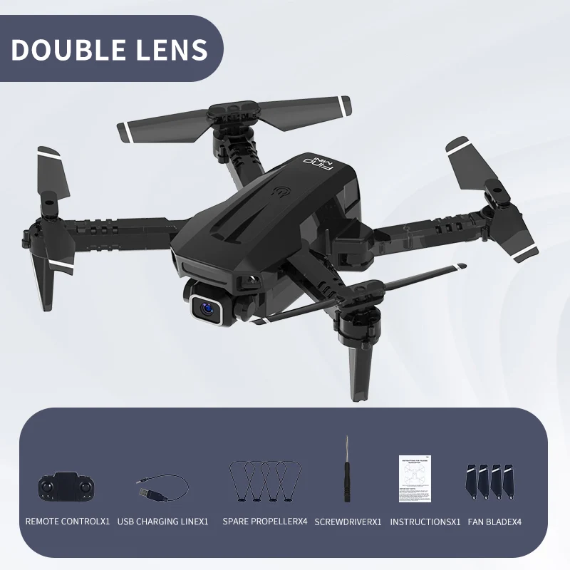 H13 Drone 4K HD Dual Camera Professiona WIFI FPV Aerial Photography Real-Time Transmission Foldable Portable RC Quadcopter
H13 Drone 4K HD Dual Camera Professiona WIFI FPV Aerial Photography Real-Time Transmission Foldable Portable RC Quadcopter