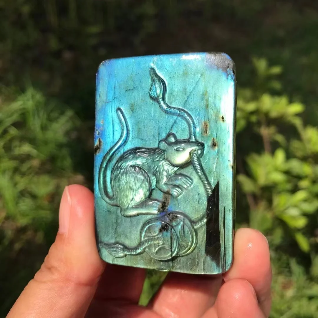 Labrador Stone Mouse Crystal Room decorated Home Aquarium Natural and mineral stone crystal decorated witchcraft crafts
Labrador Stone Mouse Crystal Room decorated Home Aquarium Natural and mineral stone crystal decorated witchcraft crafts