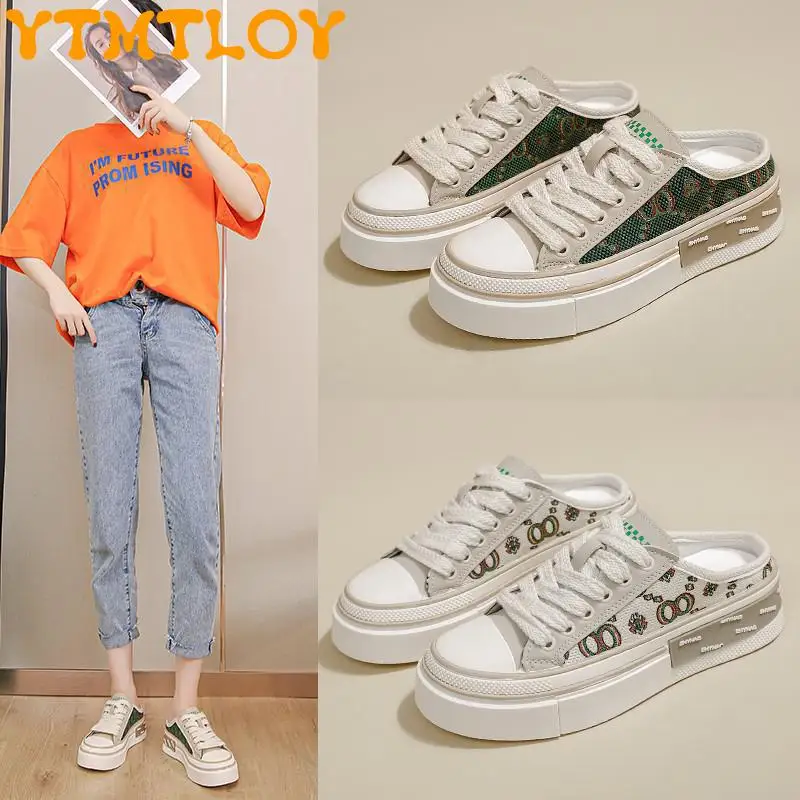 Women's Slippers 2022 Summer Popular Fashion Platform Sandals Casual Breathable Canvas Lace-up Slippers Ladies Slippers Sapatos
Women's Slippers 2022 Summer Popular Fashion Platform Sandals Casual Breathable Canvas Lace-up Slippers Ladies Slippers Sapatos