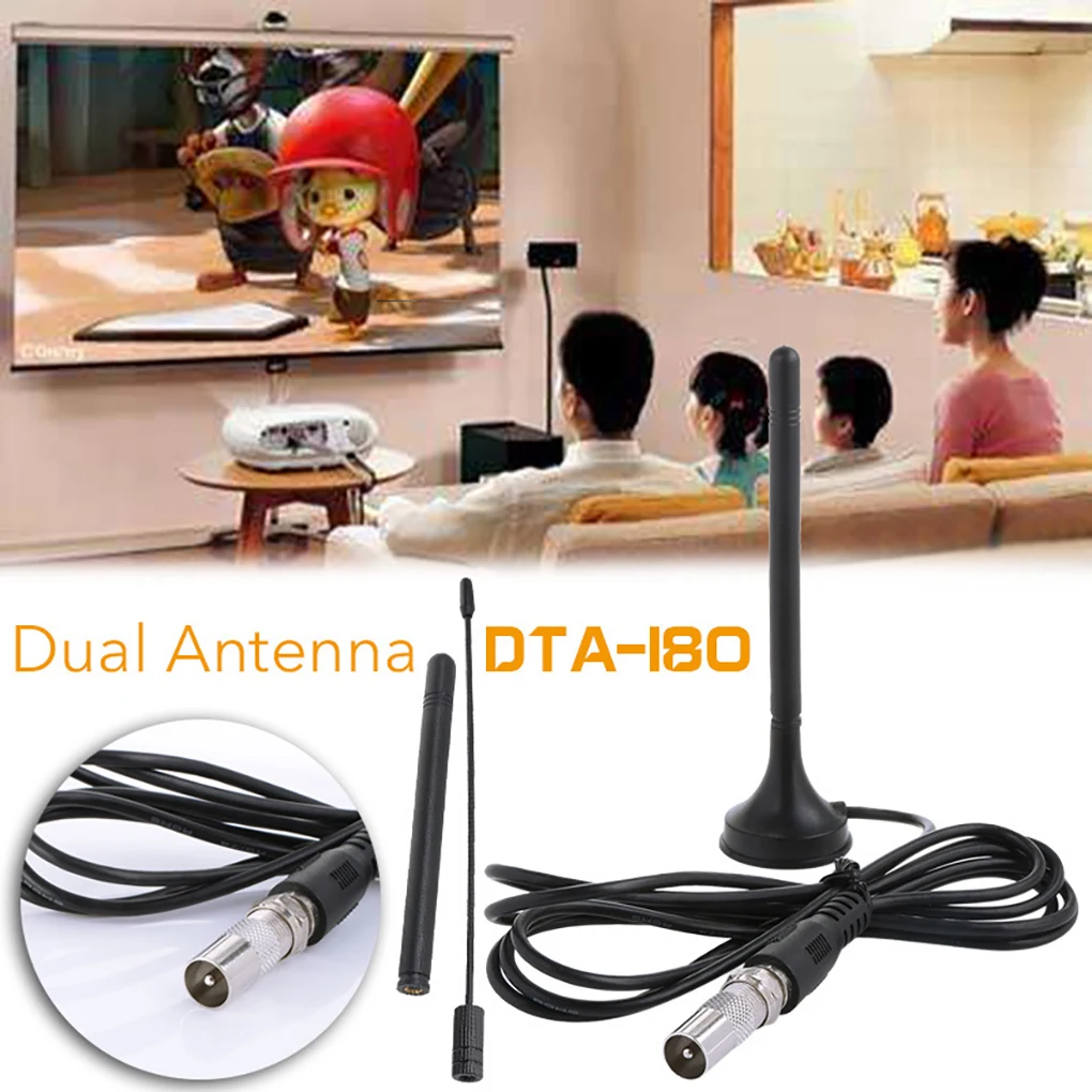 HDTV008 172-240Mhz 470-860Mhz 50 Miles HD Digital TV Singal Indoor Antenna Receiver 25dB Amplified HDTV Antenna Aerial
HDTV008 172-240Mhz 470-860Mhz 50 Miles HD Digital TV Singal Indoor Antenna Receiver 25dB Amplified HDTV Antenna Aerial