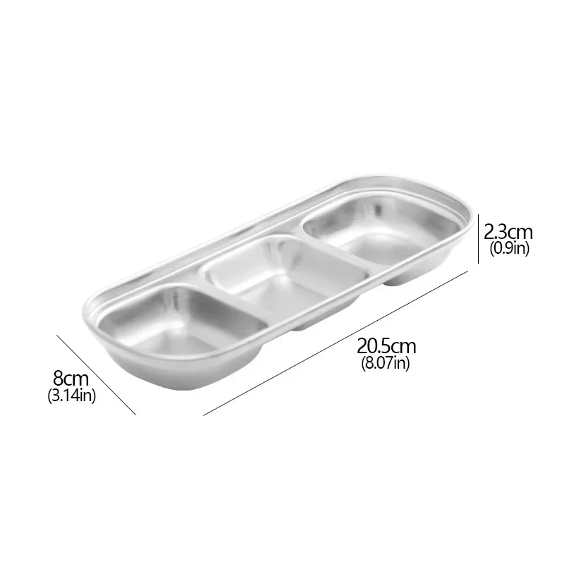 MOONBIFFY Поднос для приправ из нержавеющей стали
MOONBIFFY Поднос для приправ из нержавеющей стали