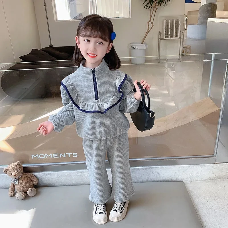 2-7Y Children's Spring Clothing Set 2023 New Girls Baby Fashion Sweater Pants Two Piece Set Kids Outfits Spring and Autumn
2-7Y Children's Spring Clothing Set 2023 New Girls Baby Fashion Sweater Pants Two Piece Set Kids Outfits Spring and Autumn