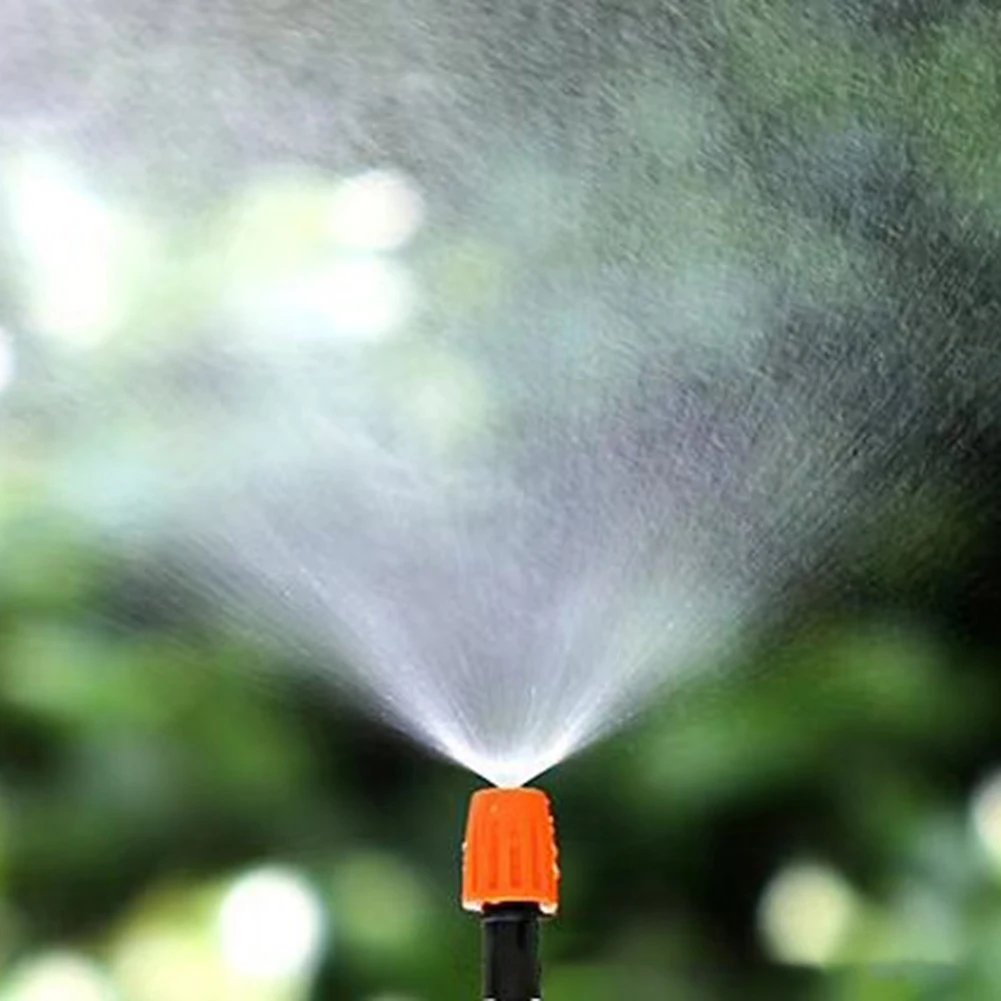 Garden Irrigation System Misting Sprinkler 7.5-8.6L/H Adjustable Irrigation Sprayer Micro Barbed Nozzle Misting
Garden Irrigation System Misting Sprinkler 7.5-8.6L/H Adjustable Irrigation Sprayer Micro Barbed Nozzle Misting