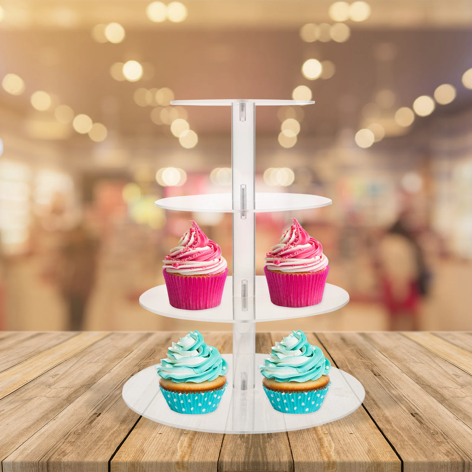 Stand Cupcake Cake Tower Acrylic Dessert Holder Tiered Combowedding Party Platter Three Server Display Shelf Serving Pastry
Stand Cupcake Cake Tower Acrylic Dessert Holder Tiered Combowedding Party Platter Three Server Display Shelf Serving Pastry