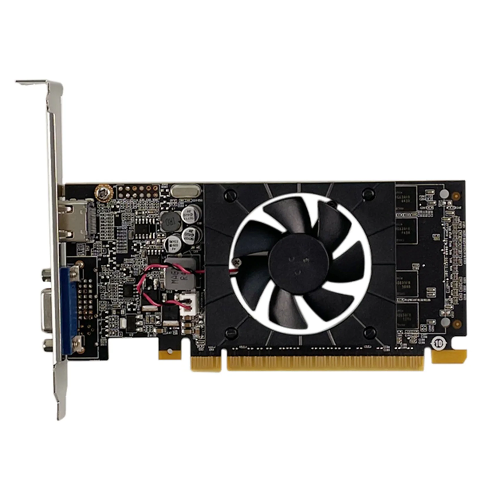 Видеокарта GT610 2 Гб GDDR3 64 бит 40 нм 810 МГц 1600 МГц PCIE 2,0 HDMI-совместимая с видеокартой VGA
Видеокарта GT610 2 Гб GDDR3 64 бит 40 нм 810 МГц 1600 МГц PCIE 2,0 HDMI-совместимая с видеокартой VGA