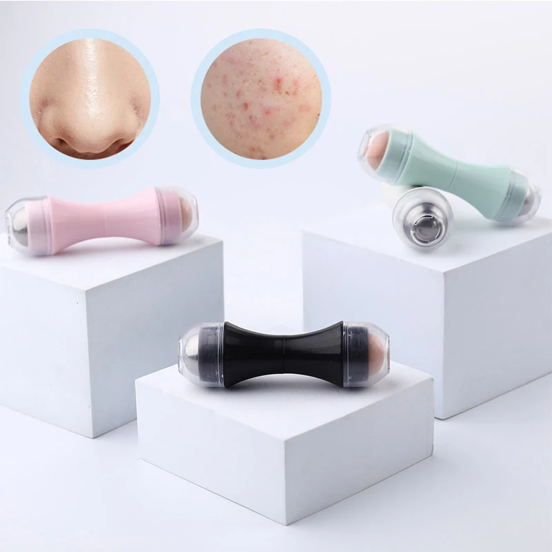 Double Head Facial Oil Absorbent Roller Natural Volcanic Stone Roller Portable Double Head T-Zone Oil Control Reusable
Double Head Facial Oil Absorbent Roller Natural Volcanic Stone Roller Portable Double Head T-Zone Oil Control Reusable
