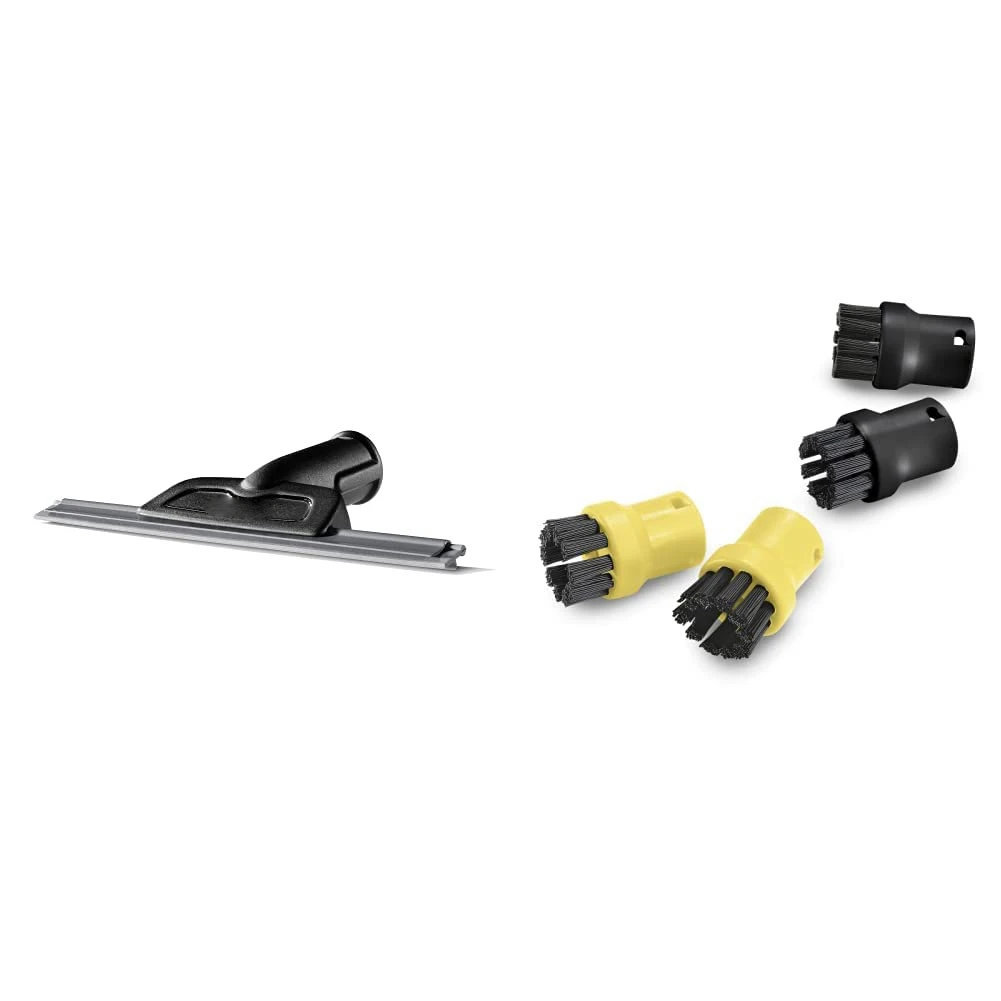 Window Nozzle and Round Brush for Cleaner (Strip-Free Cleaning of Glass, Windows and Mirrors)
Window Nozzle and Round Brush for Cleaner (Strip-Free Cleaning of Glass, Windows and Mirrors)