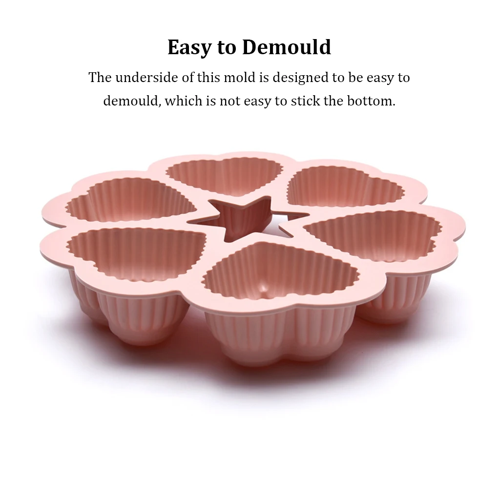 Molds Heart Shaped Silicone 6 Cup Baking Pan Mould Bakeware Cupcakes Decorating Cooking Accessories Mold Lovely
Molds Heart Shaped Silicone 6 Cup Baking Pan Mould Bakeware Cupcakes Decorating Cooking Accessories Mold Lovely