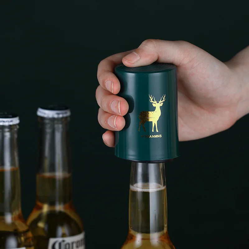 Automatic Beer Corkscrew Stainless Steel Bottle Wine Corkscrew Can Opener Kitchen Tool
Automatic Beer Corkscrew Stainless Steel Bottle Wine Corkscrew Can Opener Kitchen Tool