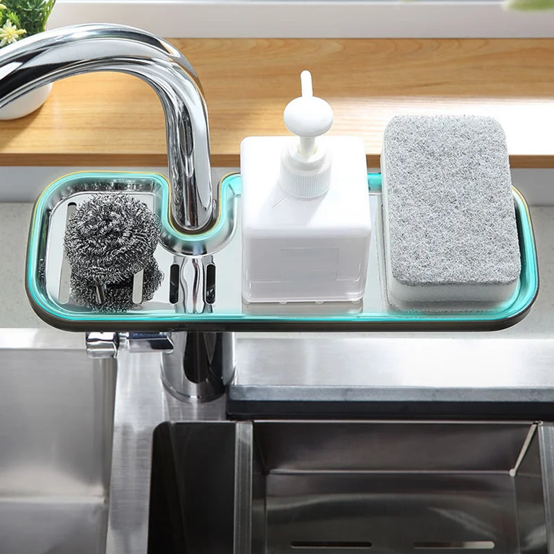 Stainless Steel Faucet Sink Organizer Holds Sponge Scrubbers Dustproof Durable Stainless Steel Faucet Sink Organizer
Stainless Steel Faucet Sink Organizer Holds Sponge Scrubbers Dustproof Durable Stainless Steel Faucet Sink Organizer