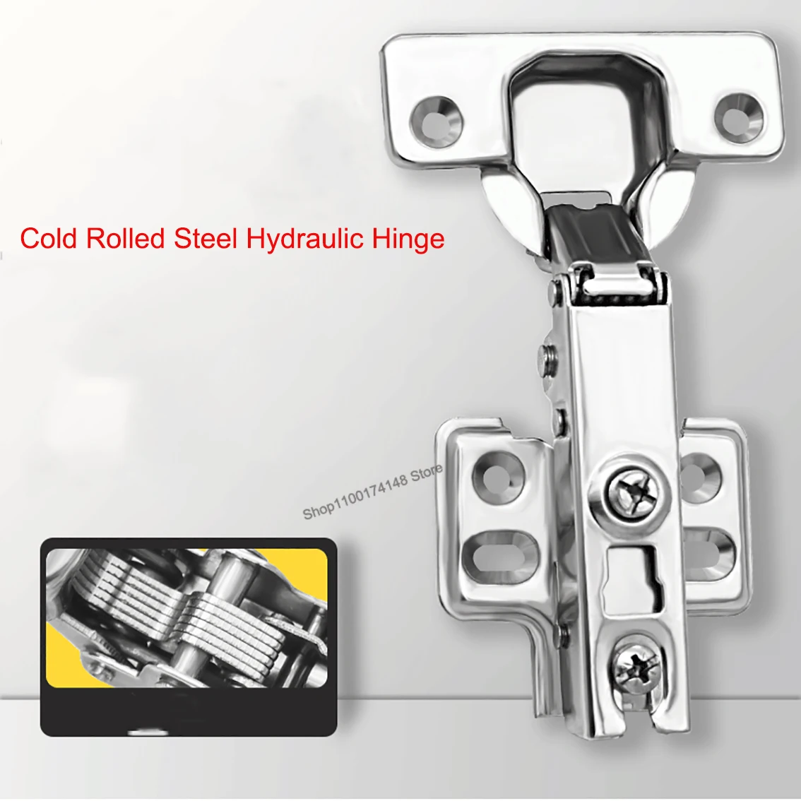 1Pcs Hinge Cold Rolled Steel Hydraulic Hinge Fixed Damper Buffer Cabinet Door Hinge 588 Furniture Hardware Parts
1Pcs Hinge Cold Rolled Steel Hydraulic Hinge Fixed Damper Buffer Cabinet Door Hinge 588 Furniture Hardware Parts