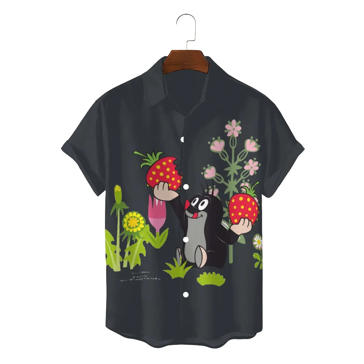 Maulwurf Erdbeeren Man's Hawaii Shirts Krtek The Mole Square Collar Short Sleeve 3D Shirt Humor High Quality Gift Idea
Maulwurf Erdbeeren Man's Hawaii Shirts Krtek The Mole Square Collar Short Sleeve 3D Shirt Humor High Quality Gift Idea
