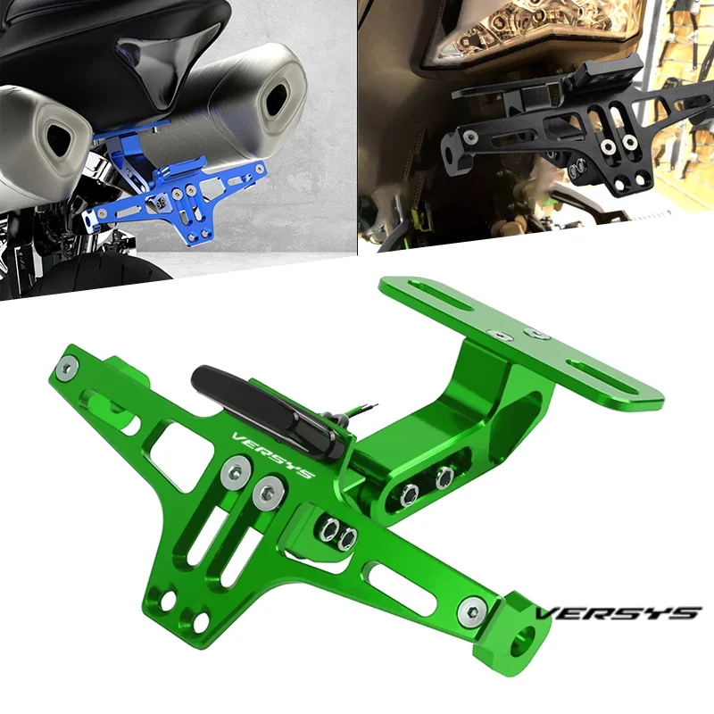 For Kawasaki Versys 650 300 300X 1000 X300 2015-2022 Motorcycle Adjustable Rear Tail Tidy License Plate Holder Bracket LED Light
For Kawasaki Versys 650 300 300X 1000 X300 2015-2022 Motorcycle Adjustable Rear Tail Tidy License Plate Holder Bracket LED Light