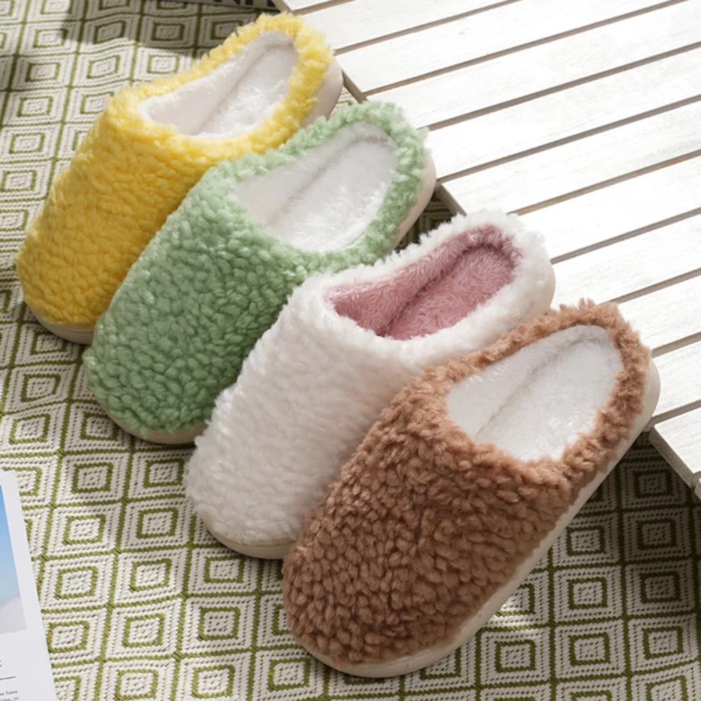 Women Indoor Slippers Warm Plush Home Female Slipper Autumn Winter Shoes House Flat Floor home Soft Slides for Bedroom cx868
Women Indoor Slippers Warm Plush Home Female Slipper Autumn Winter Shoes House Flat Floor home Soft Slides for Bedroom cx868
