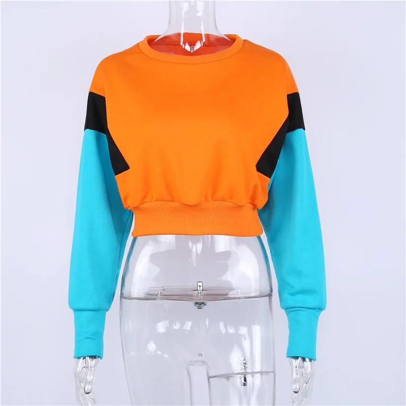 2021 Fashion Indie Spring Fall Casual Patchwork Cloth Women Cute Long Sleeve Loose Pinkycolor Orange Hoodies Crop Top Sweatshirt
2021 Fashion Indie Spring Fall Casual Patchwork Cloth Women Cute Long Sleeve Loose Pinkycolor Orange Hoodies Crop Top Sweatshirt