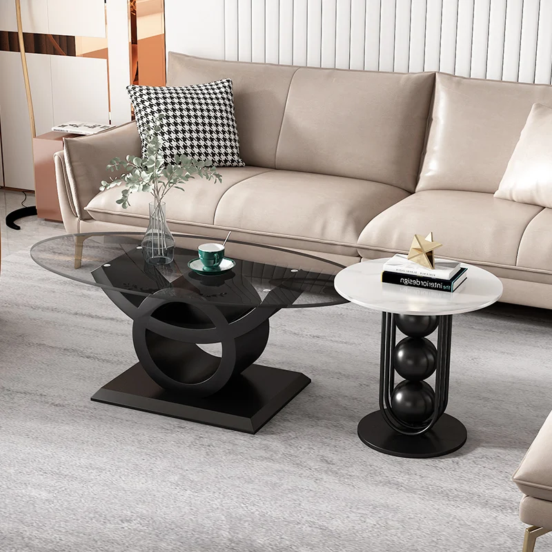 Desk Deco Glass Modern Luxury Living Room Coffee Table Design Balcony Computer Tables Sofa Stoliki Kawowe Home Furniture XY50CT
Desk Deco Glass Modern Luxury Living Room Coffee Table Design Balcony Computer Tables Sofa Stoliki Kawowe Home Furniture XY50CT